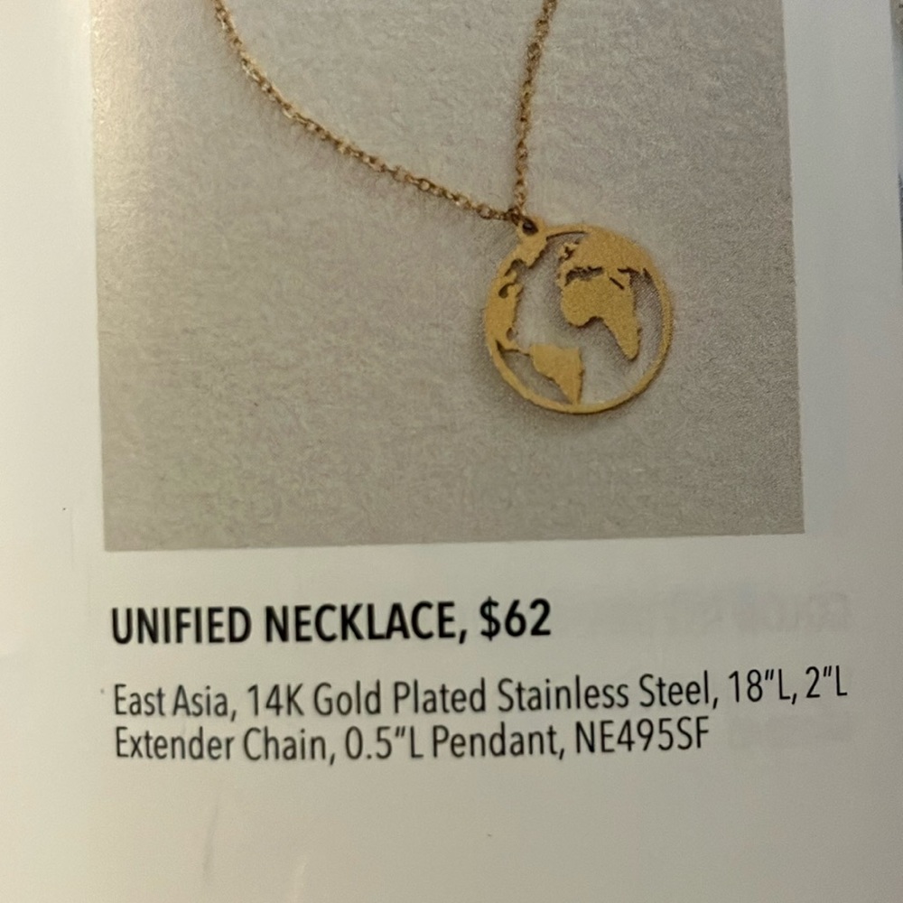 Unified necklace